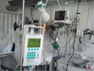 medical equipment in hospital